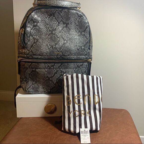 Henri Bendel Soho Backpack - Snake - Picture 2 of 16